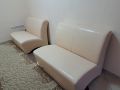 Кожено канапе / диван, снимка 1 - Дивани и мека мебел - 45750925