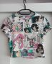  Нова къса тениска на аниме, снимка 1 - Тениски - 45218987