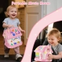 Нова Образователна играчка Montessori музикална къща за бебе 1-2 години, снимка 5