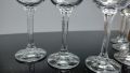 Комплект 6 чаши за ракия, кристалин Bohemia, снимка 3