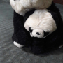 Плюшена играчка Панда с бебе, снимка 3