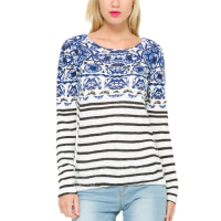 Desigual дамска блуза с дълъг ръкав М/Л, снимка 2 - Блузи с дълъг ръкав и пуловери - 45046545