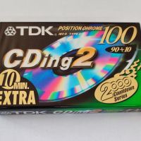 Нова атомна касетка TDK CDing 2, снимка 1 - Аудио касети - 46137828