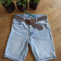 H&M Къси еластични дънки за момче, снимка 3 - Детски къси панталони - 45905934