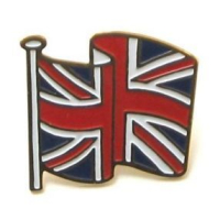 Емайлирана значка със знамето на Великобритания 530637, снимка 1 - Екипировка - 45048005