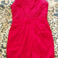 червена рокля р-р 24, снимка 1 - Рокли - 45841092