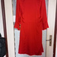 Червена рокля , снимка 3 - Рокли - 45160403