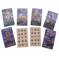 Таро карти 7х12см: Seasonal Fox Tarot & Wild Child Tarot & Nishikigoi Tarot, снимка 14 - Карти за игра - 45399685