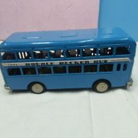 Ретро ламаринена играчка Автобус, снимка 2 - Коли, камиони, мотори, писти - 45324661