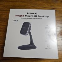 PITAKA MagEZ Mount Qi Desk Phone Mount Безжичен настолен държач за мобилен телефон, снимка 1 - Безжични зарядни - 45675000