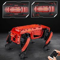Електрическо куче робот за сглобяване - 936 части с дистанционно управление, снимка 5 - Образователни игри - 45186561