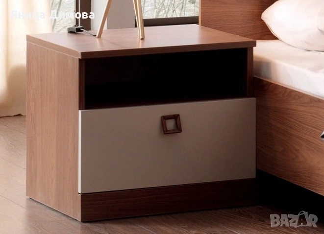 Нощно шкафче - комплект от 2бр, снимка 1