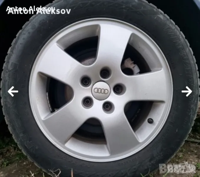 Джанти от Audi-Ronal 16ки 5/112 7J×16H2 ET45, снимка 1