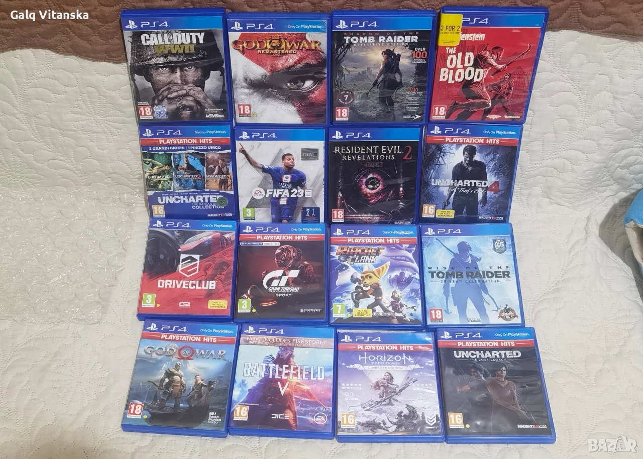 ps4 игри в перфектно състояние, снимка 1