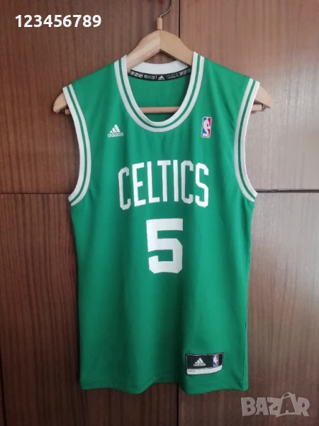 Adidas Boston Celtics #5 Kevin Garnett NBA оригинален потник Бостън Селтикс , снимка 1