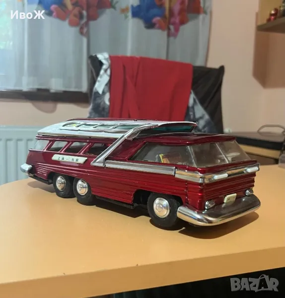 Стара ламаринена играчка, снимка 1