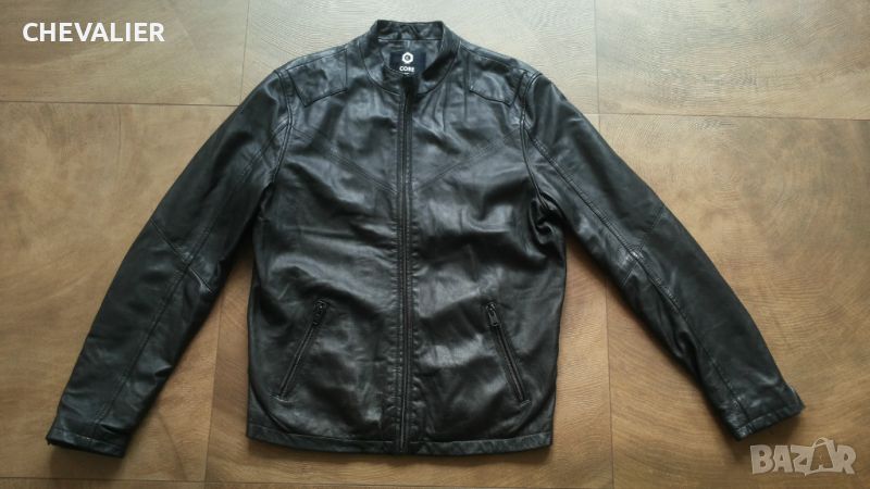 Jack & Jones JJCODALTON Leather Jacket Размер S мъжко яке естествена кожа 1-63, снимка 1