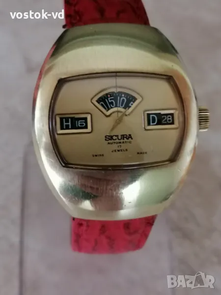 SICURA(BREITLING) 17 JEWELS AUTOMATIC  , снимка 1