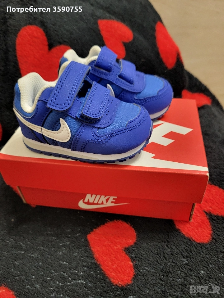 Чисто нови бебешки/детски маратонки Nike номер 17, снимка 1