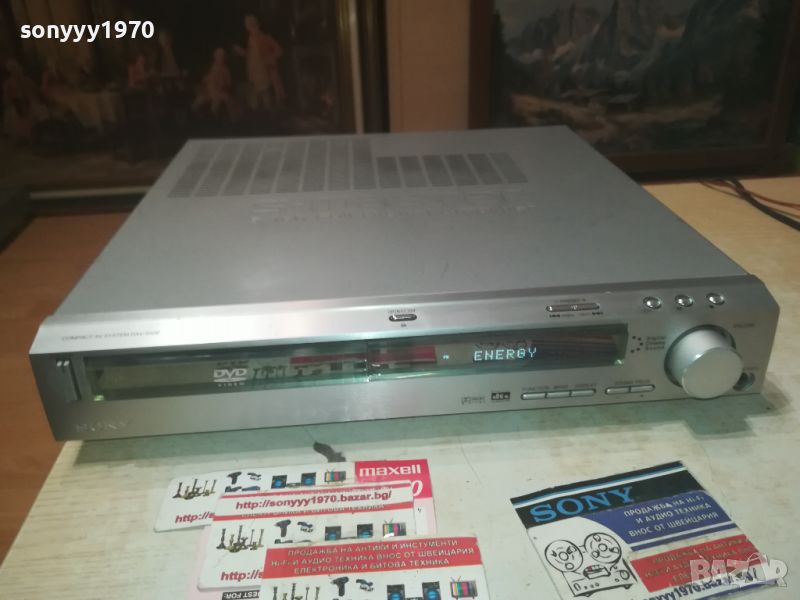 SONY HCD-S500 DVD RECEIVER ВНОС GERMANY LNWC2207241140, снимка 1