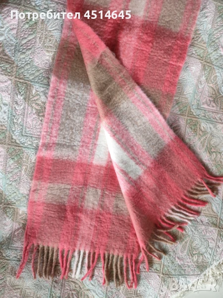 Шал дамски НОВ топъл 200/40, снимка 1