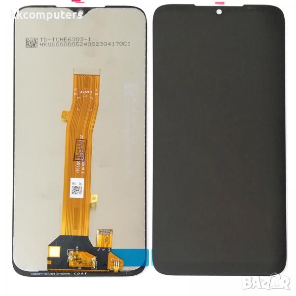 LCD дисплей за Nokia C12 / TA-1535 / TA1519 + тъч скрийн Черен Баркод : 102554, снимка 1