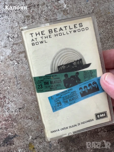 Аудио касетка The Beatles - At the Hollywood bowl, снимка 1