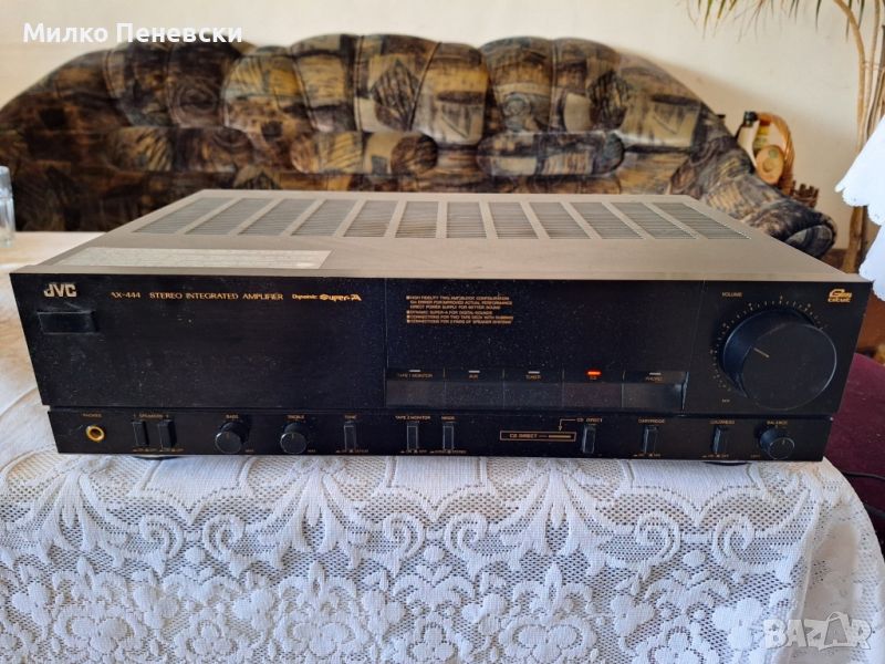  JVC  AX- 444 BK HIFI STEREO AMPLIFIER MADE IN JAPAN , снимка 1