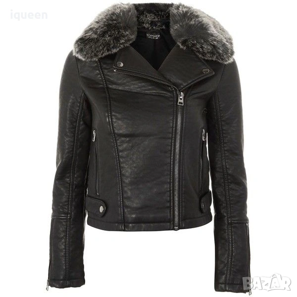 Оригинално кожено яке Topshop, снимка 1