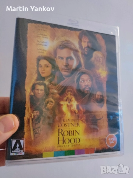 Robin Hood Prince Of Thieves - Робин Худ с Кевин Костнър 1991 Blu Ray Arrow, снимка 1