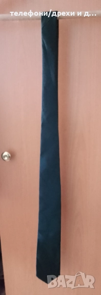 Черна вратовръзка Isaac Mizrahi (hand made), снимка 1