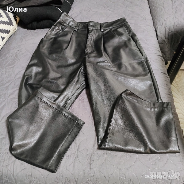 Кожен панталон Zara, снимка 1