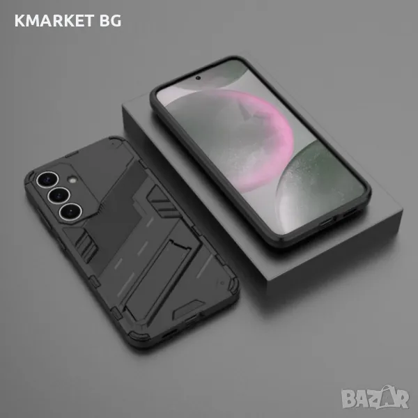 Samsung Galaxy S25+ 5G Punk Armor / 2 in 1 PC + TPU Удароустойчив Калъф и Протектор, снимка 1