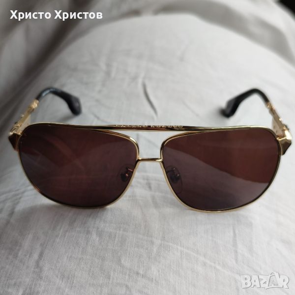 Мъжки луксозни слънчеви очила Chrome Hearts Buek BK 63/12-130, снимка 1