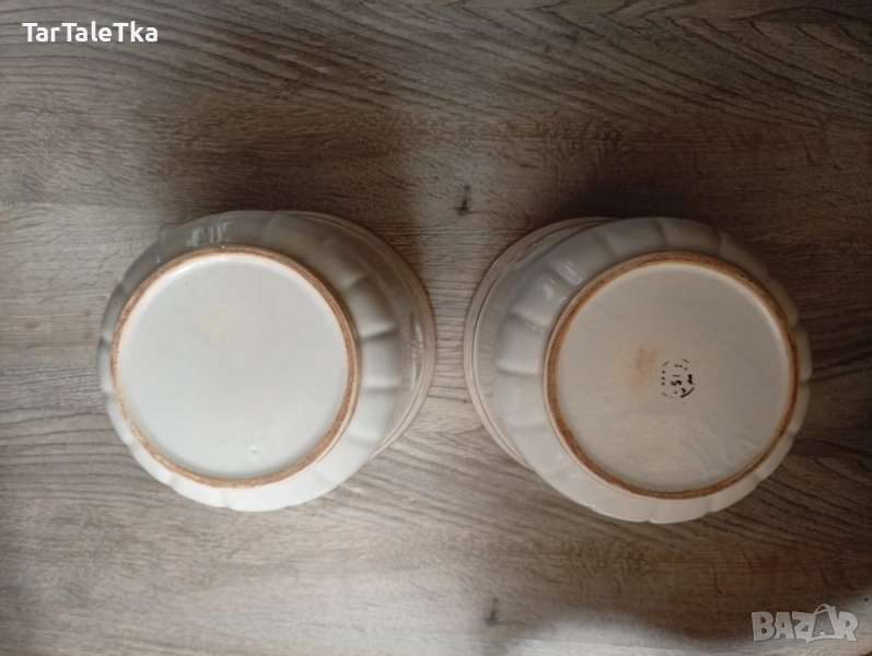 Кашпи, саксии с позлата, снимка 1