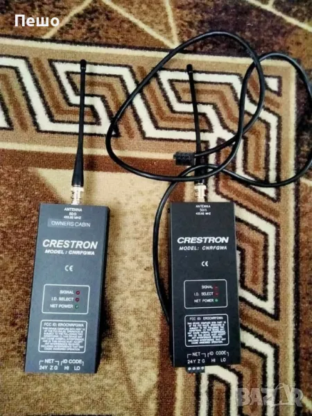 Crestron CNRFGWA безжична 433.92Mhz RF Gateway антена с конектор 433Mhz, снимка 1