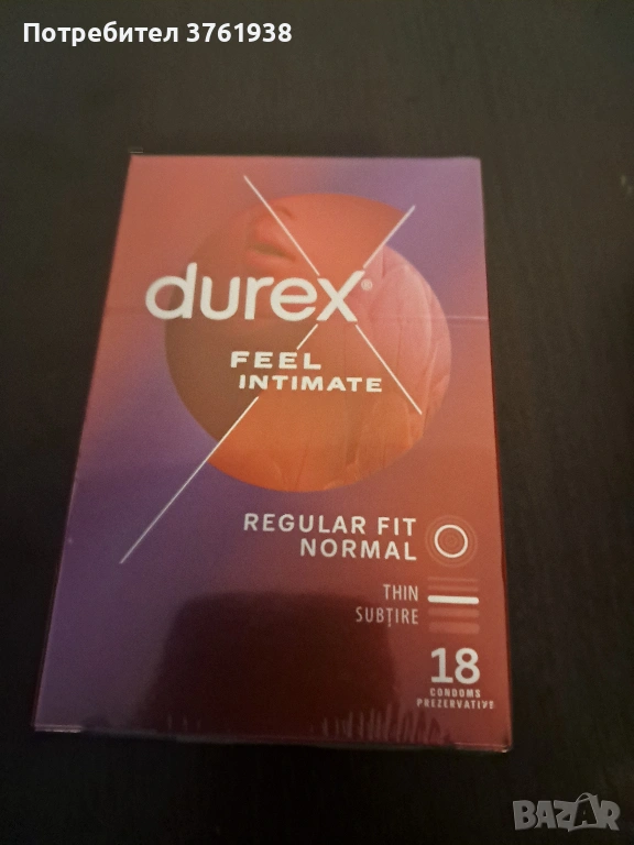 Нови Durex feel intimate 18бр., снимка 1