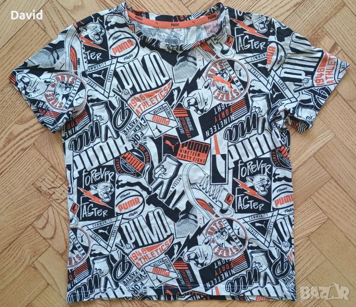 Оригинална детска тениска Puma Alpha Tee, снимка 1