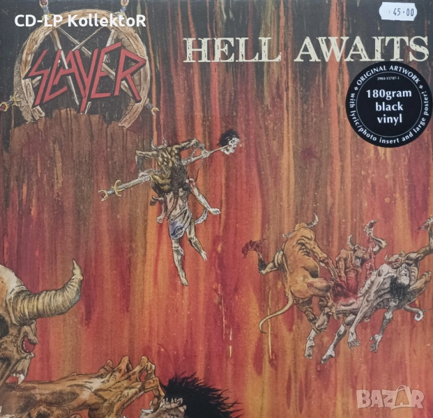 Нов Vinyl (Slayer - Hell Awaits), снимка 1