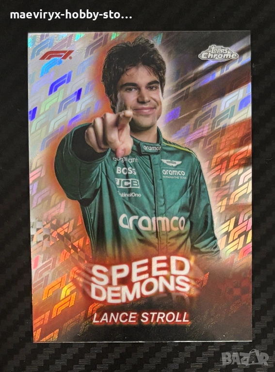 Topps Chrome Fromula 1 (2024) - #SD-12 Lance Stroll, снимка 1