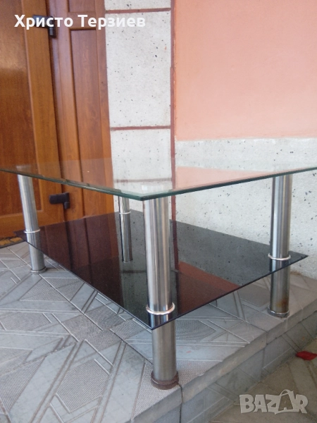  Стъклена маса, снимка 1