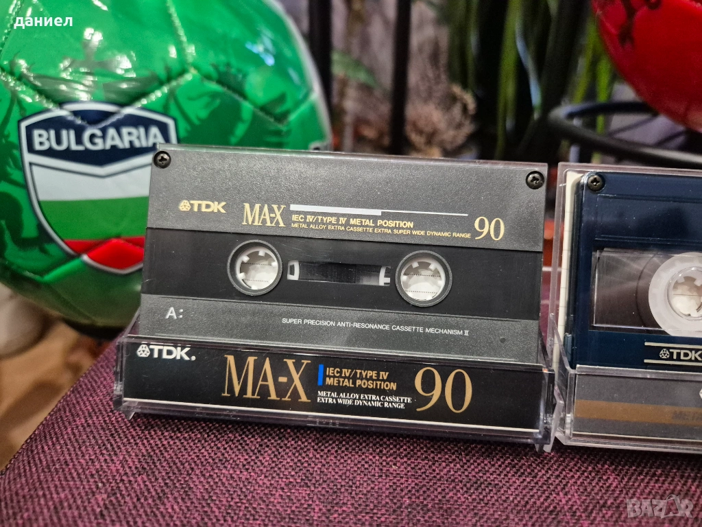 Метални аудио касети TDK MA-X90 - TYPE IV - метална лента + подарък, снимка 1