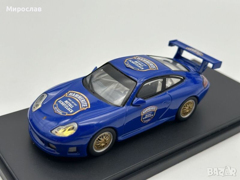1:43 Porsche 911 GT3 R КОЛИЧКА ИГРАЧКА МОДЕЛ , снимка 1