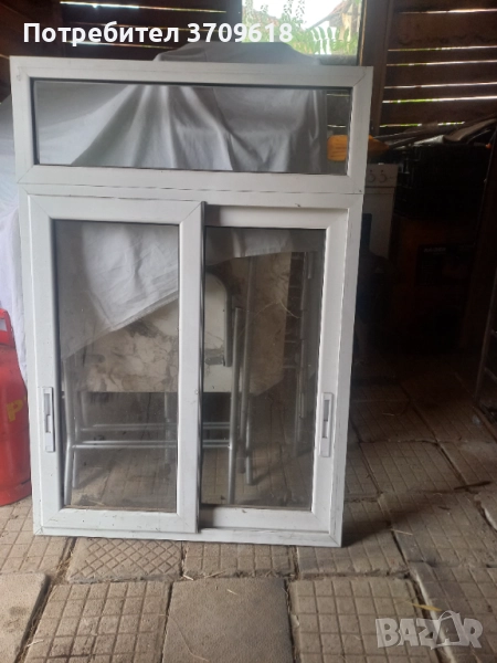 Продавам алуминеив прозорец 90см широк на 130 височина , снимка 1