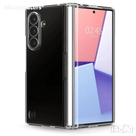 Пластмасов кейс MBX, За Samsung Galaxy Z Fold7, Прозрачен, снимка 1