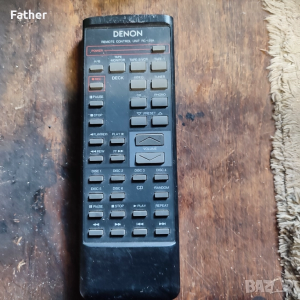 Дистанционно за Denon AV ресивър, снимка 1