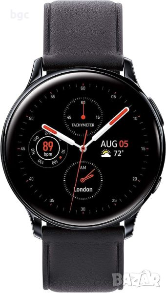 НОВ СМАРТ ЧАСОВНИК Smartwatch Samsung Galaxy Watch Active 2, 44 mm, Stainless steel - Black , снимка 1