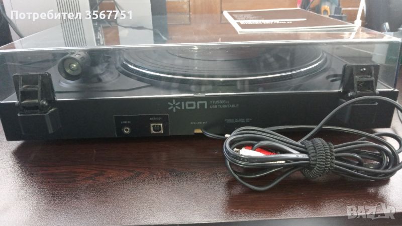 Грамофон ION TTUS805 SL USB TURNTABLE, снимка 1