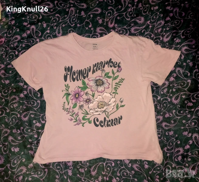 Тениска Цветя , снимка 1