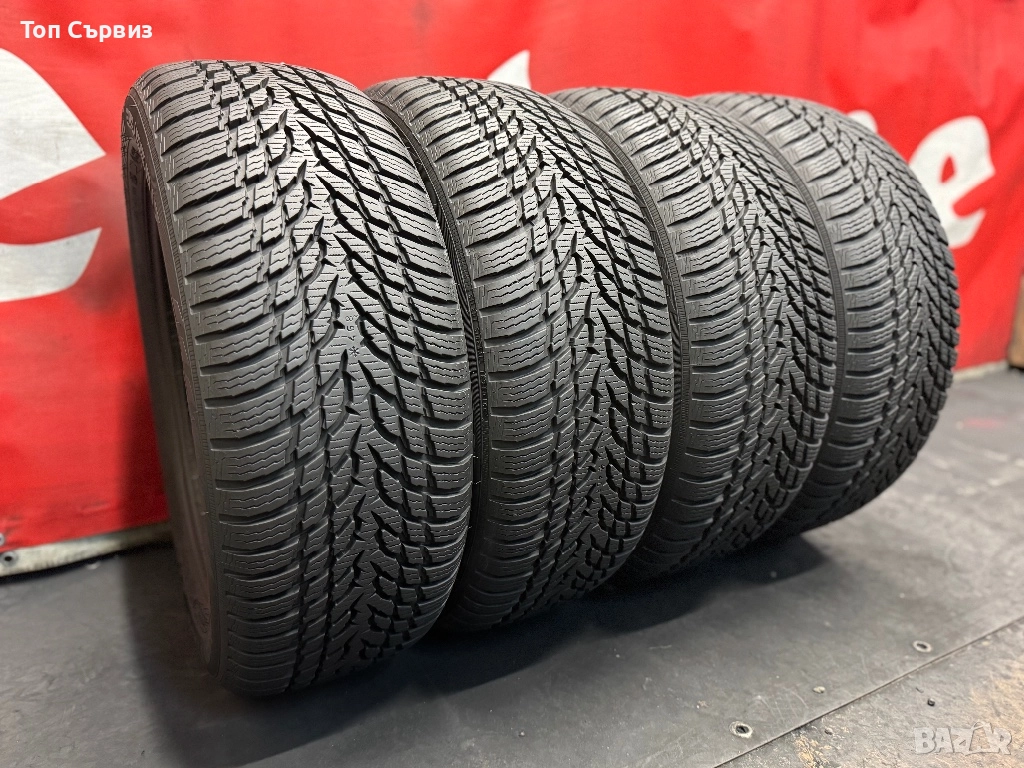 215 55 17, Зимни гуми, Nokian WRSnowProof, 4 броя, снимка 1